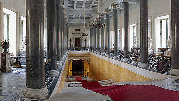 l escalier d honneur du nouvel ermitage